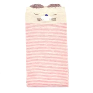 جوراب بچه گانه ساق بلند مدل D105PinkStriped