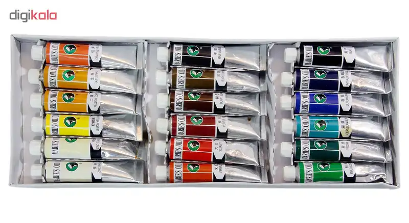 رنگ روغن ماریز 18 رنگ کد E1382