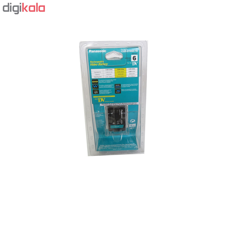 باتری دوربین پاناسونیک مدل دیجیتال CGR-D16SE