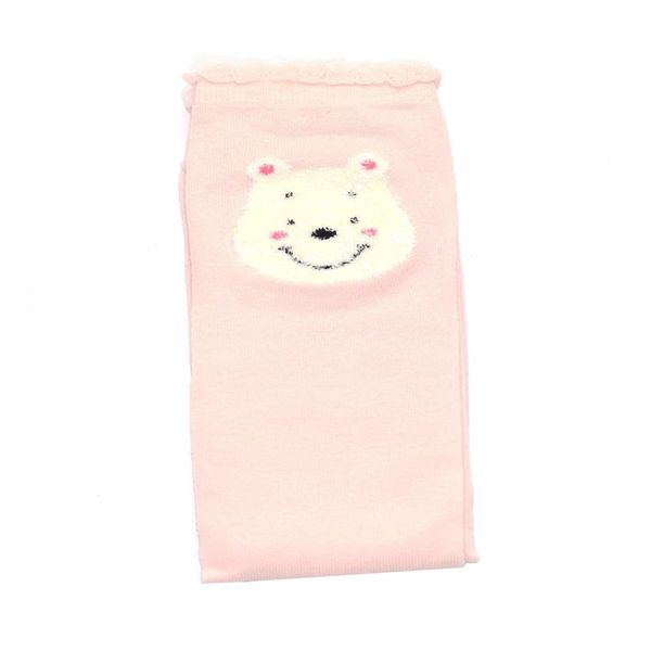 جوراب بچه گانه ساق بلند مدل D105PinkBear