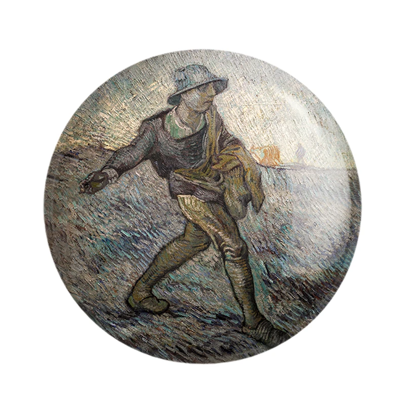 مگنت خندالو مدل بذر افشان ونسان ونگوگ (Van Gogh) کد 36818