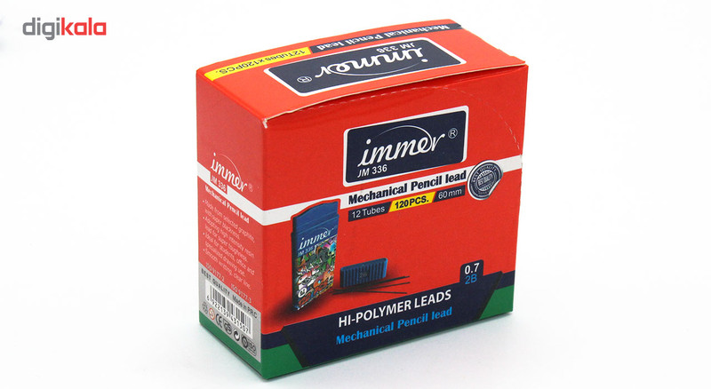 نوک مداد نوکی 0.5 میلی متری ایمر بسته 12 عددی