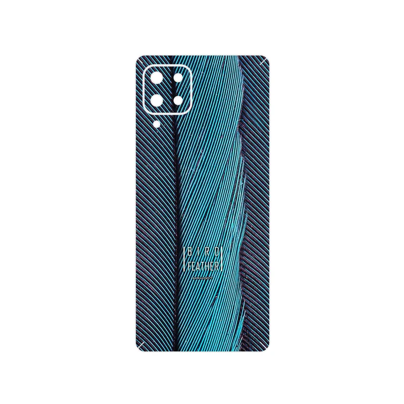 برچسب پوششی ماهوت مدل Turquoise feathers مناسب برای گوشی موبایل سامسونگ Galaxy M62