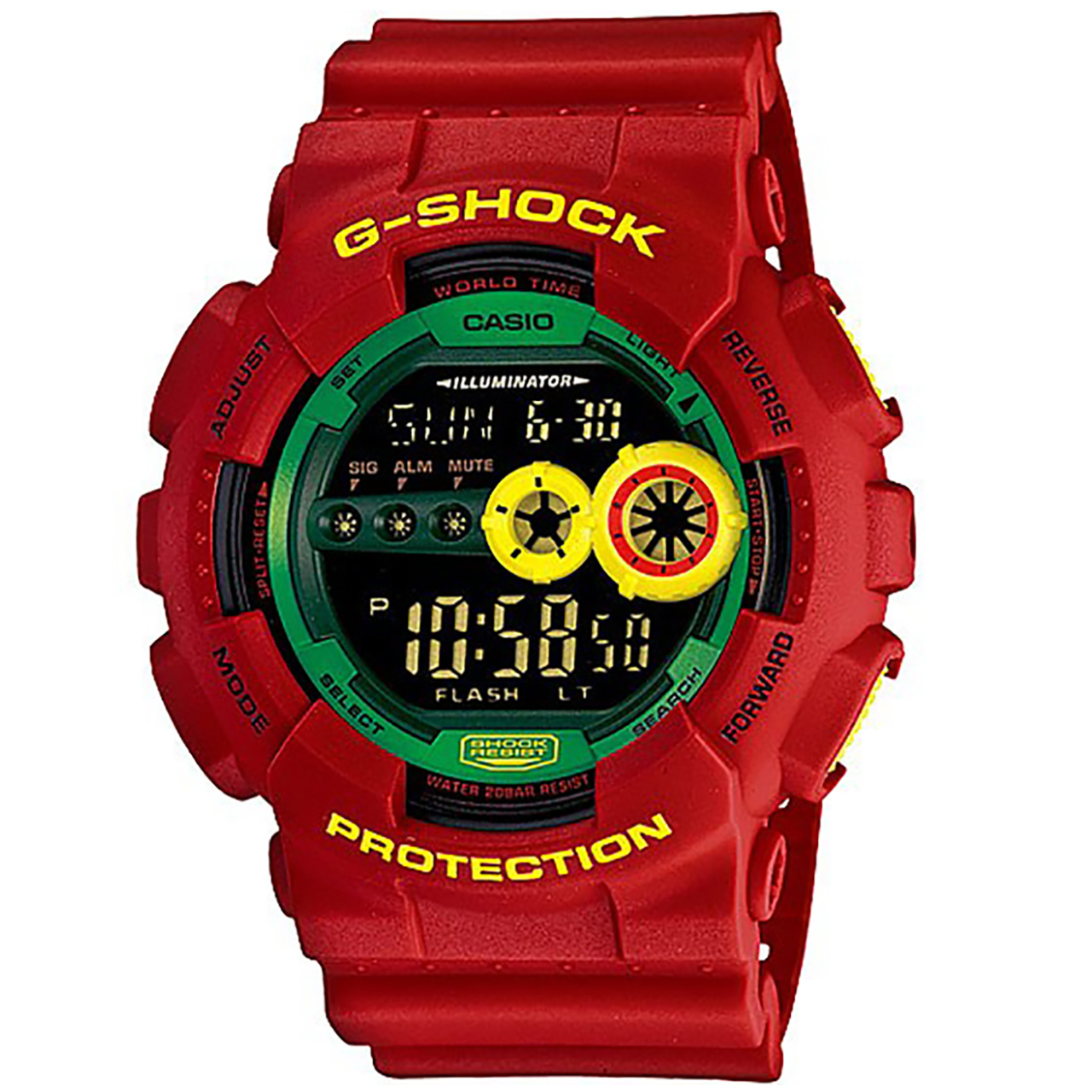 ساعت مچی دیجیتالی کاسیو جی شاک مدل GD-100RF-4DR