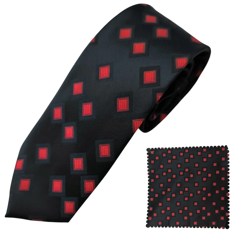 ست کراوات و دستمال جیب مردانه هکس ایران مدل KT-278