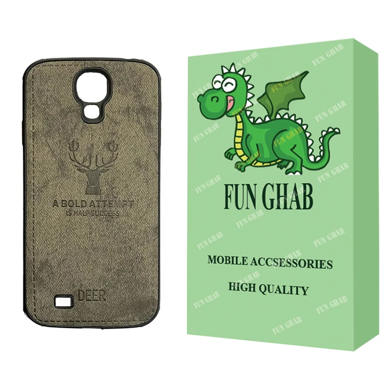 کاور فان قاب مدل گوزنی مناسب برای گوشی موبایل سامسونگ Galaxy S4