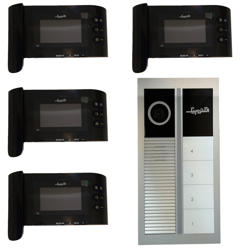 دربازکن تصویری الکتروپیک مدل 797 کد 1115 مجموعه 5 عددی