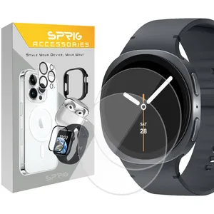 Sprig SH-SPG Glass Screen Protector For Samsung Galaxy Watch 8 40mm 2 in pack