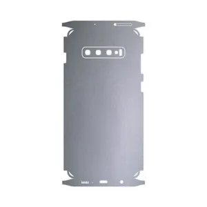 MAHOOT Matte-Silver-FullSkin Cover Sticker for Samsung Galaxy S10 Plus