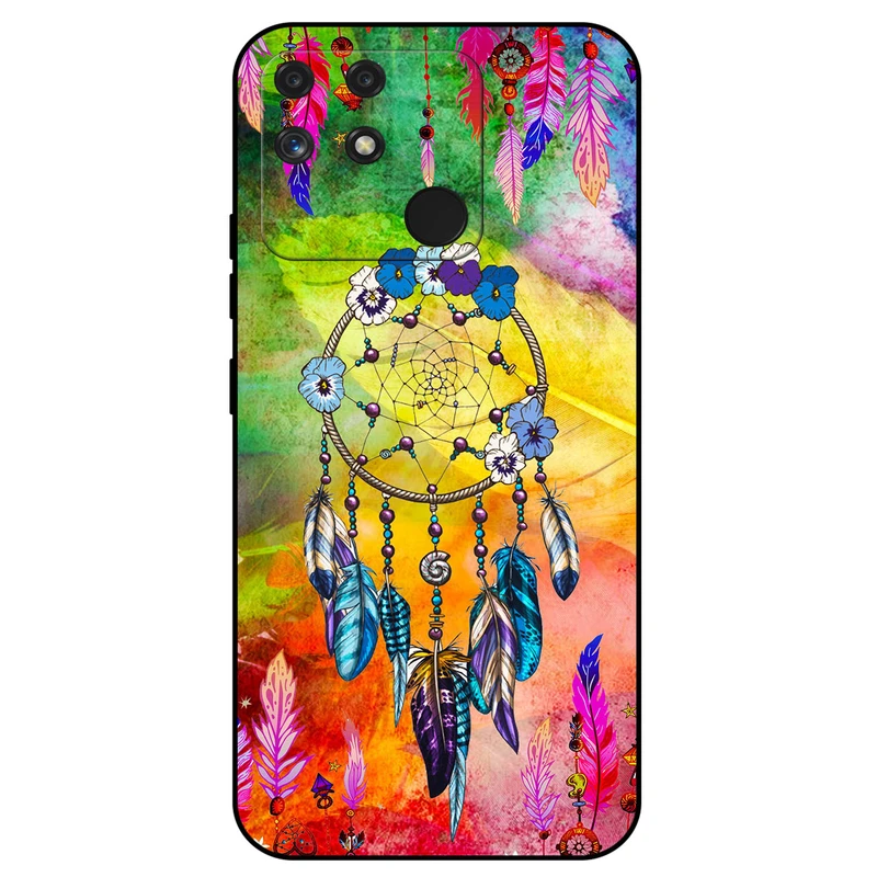 کاور مگافون طرح دریم کچر مدل 8082 مناسب برای گوشی موبایل ریلمی Narzo 50A