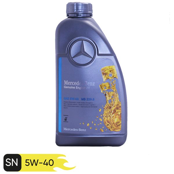 روغن موتور خودرو مرسدس بنز مدل 229.5 5W40 Sythetic حجم 1 لیتر روغن موتور خودرو مرسدس بنز مدل 229.5 5W40 Sythetic حجم 1 لیتر