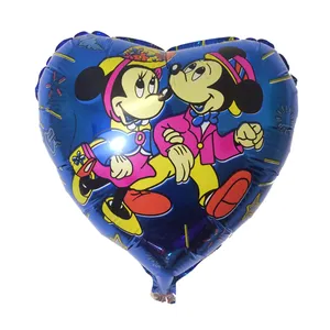 بادکنک فویلی مدل Blue Mickey Mouse