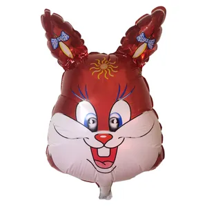 بادکنک فویلی مدل Red Rabbit