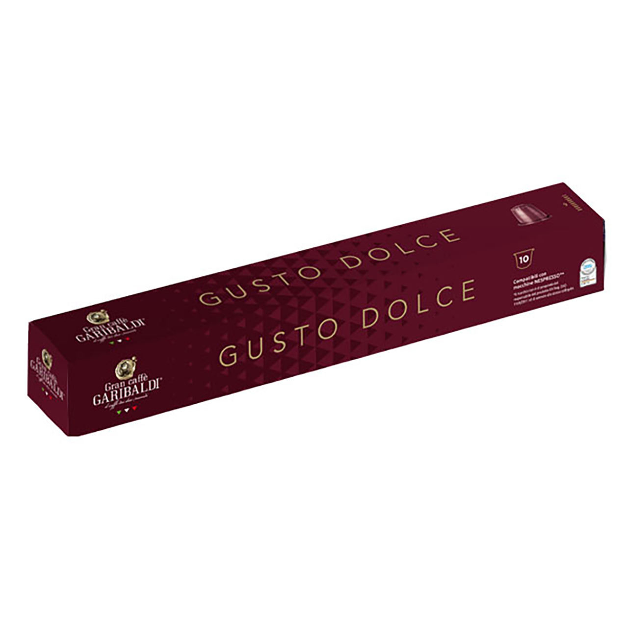 کپسول قهوه نسپرسو مدل Garibaldi Gusto Dolce