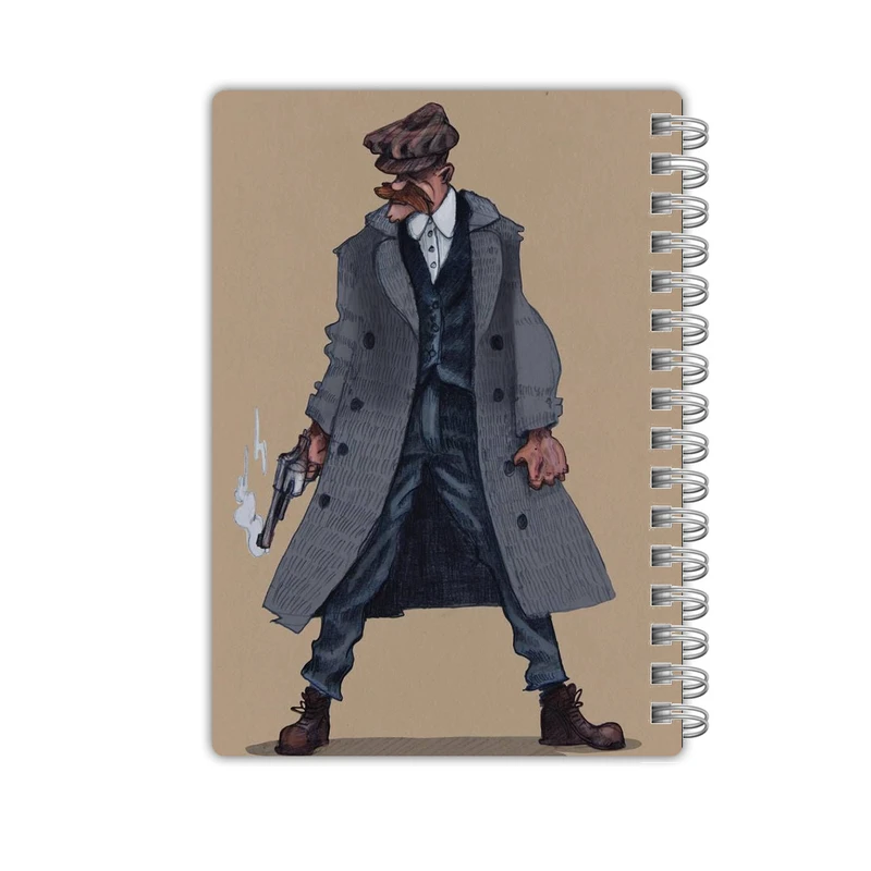 دفترچه یادداشت 50 برگ مدل Peaky Blinders کد 2152