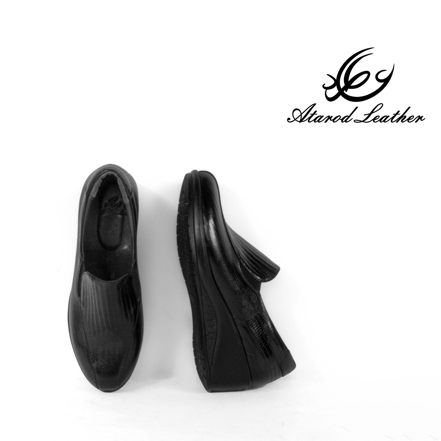 کفش روزمره زنانه چرم عطارد مدل چرم طبیعی کد SH187 -  - 11