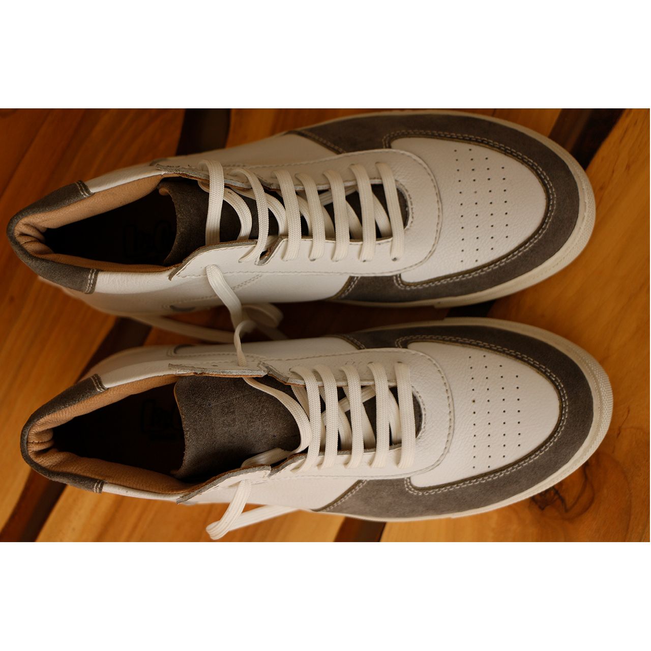 کفش روزمره مردانه لی کوپر مدل JUSTIN LCM-WHITEGREY -  - 8