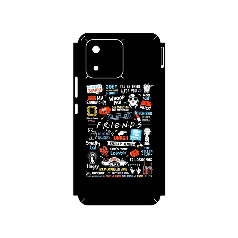 برچسب پوششی ماهوت مدل Friends 2 مناسب برای گوشی موبایل آنر X5