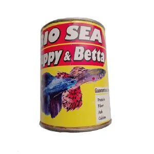 غذای پولکی ماهی مدل 7D وزن 70 گرم بسته دو عددی