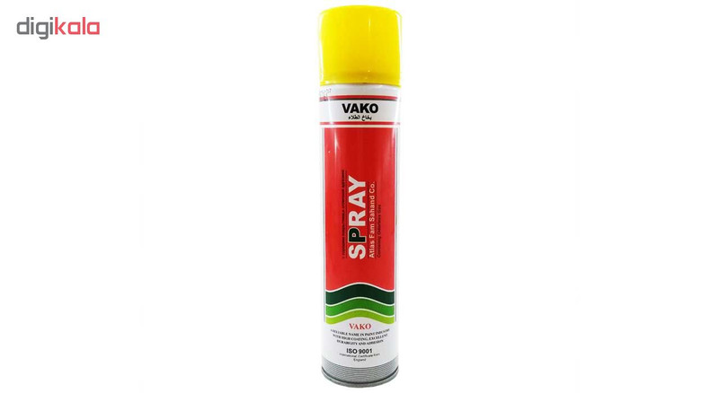 اسپری رنگ زرد واکو حجم 300 میلی لیتر