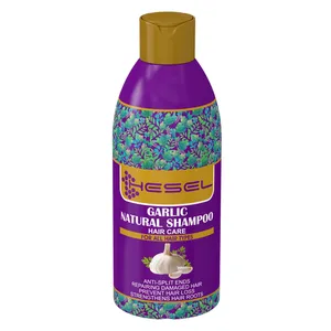 شامپو گیاهی هسل مدل Garlic حجم 450 میلی لیتر