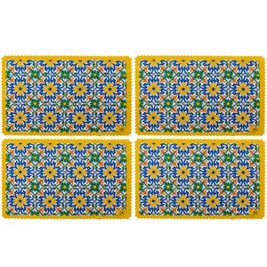 زیر بشقابی  روزی نو مدل RUZ004 بسته 4 عددی