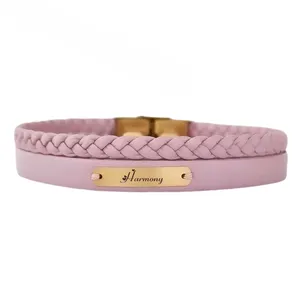 دستبند طلا 18 عیار زنانه لیردا مدل harmony 6733
