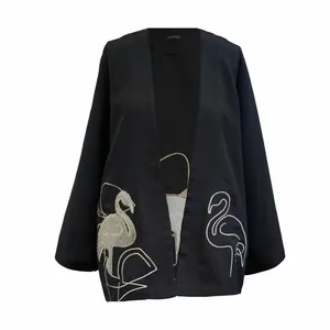 مانتو کتی زنانه کلوتو مدل FLAMINGO