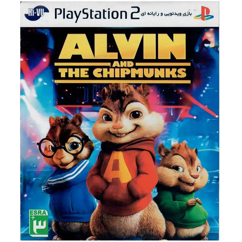 بازی ALVIN And The Chipmunks مخصوص PS2