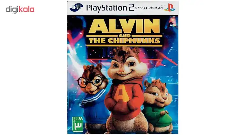 بازی ALVIN And The Chipmunks مخصوص PS2
