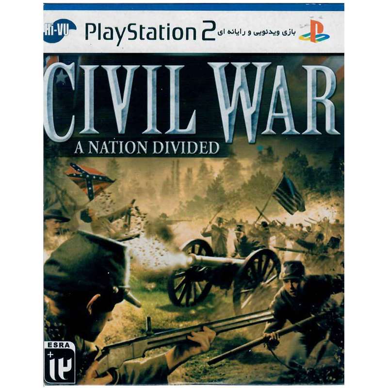 بازی Civil War A Nation Divided مخصوص PS2 بازی Civil War A Nation Divided مخصوص PS2