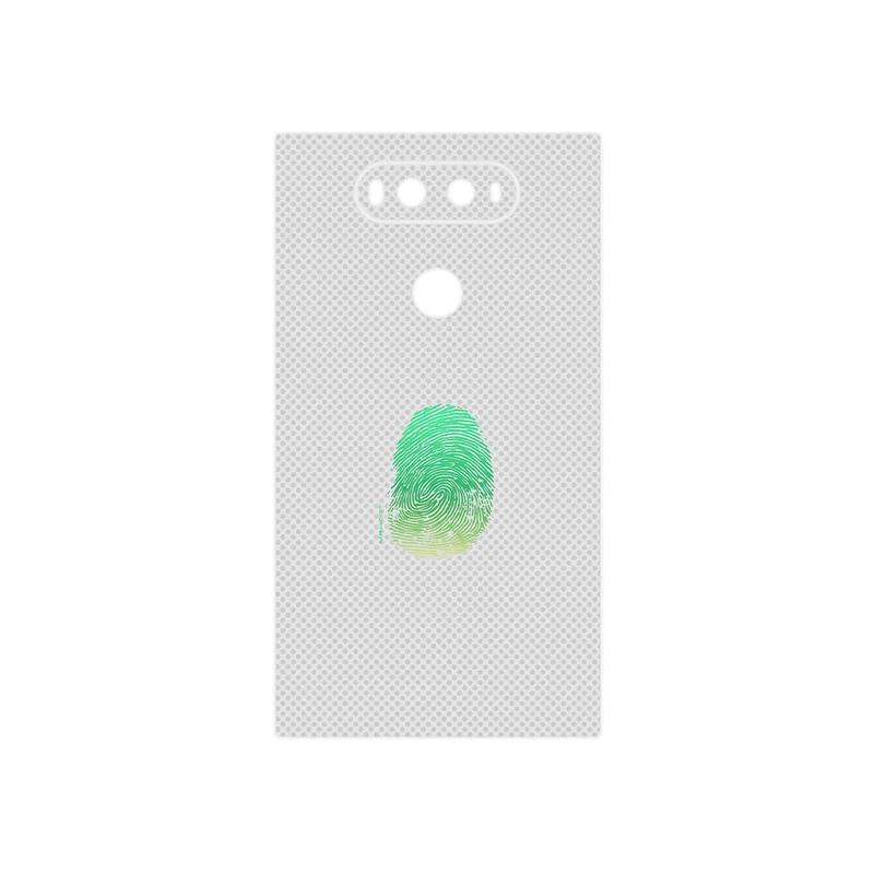 برچسب پوششی ماهوت مدل Minimal Fingerprint مناسب برای گوشی موبایل ال جی V20