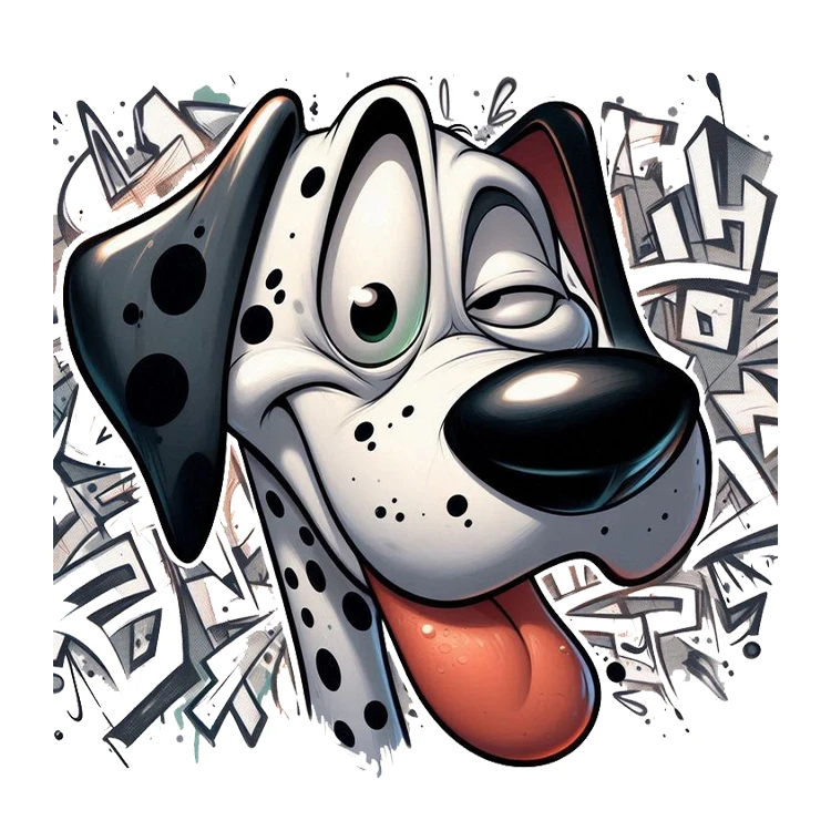 استیکر پارچه و لباس پاد آفرین مدل کارتونی کد S900