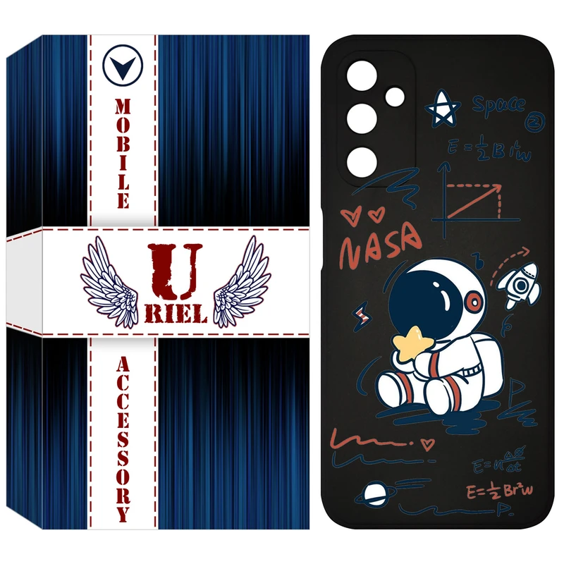 کاور یوریل مدل KSH کد 1 طرح فضانورد مناسب برای گوشی موبایل سامسونگ Galaxy A14 5G