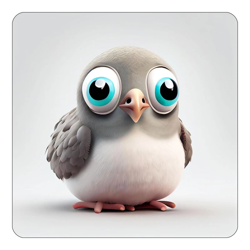 مگنت کاکتی طرح حیوانات کارتونی مدل mp27458