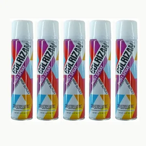 اسپری رنگ شیشه مات کن گل ریزان مدل 5 حجم 300 میلی لیتر مجموعه 5 عددی