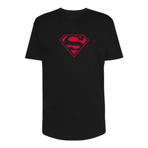 تی شرت لانگ مردانه مدل Superman کد Sh064 رنگ مشکی