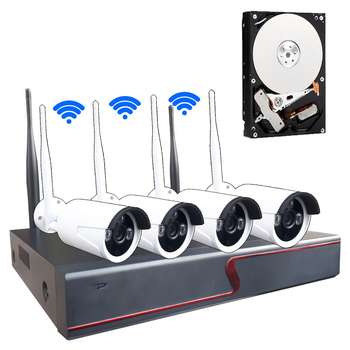 سیستم امنیتی بیسیم مدل wireless NVR Kit