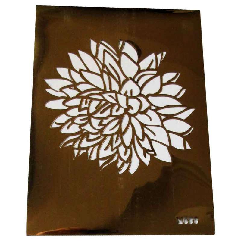 شابلون طرح گل کد F889R