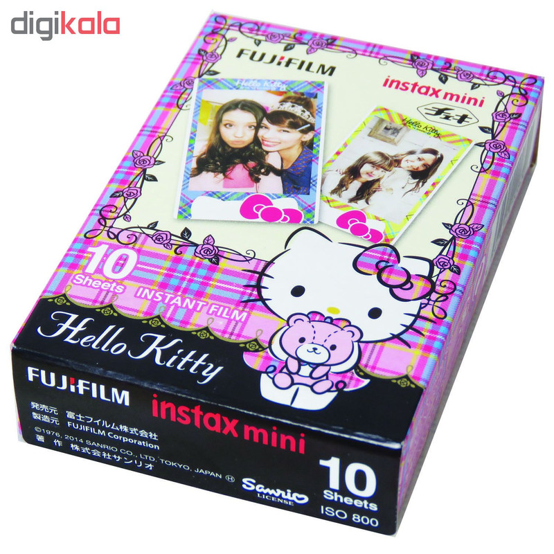 فیلم مخصوص دوربین فوجی فیلم اینستکس مینی مدل Instax Mini Hello Kitty