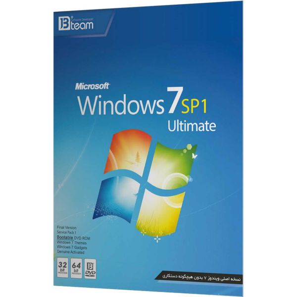 نرم افزار Microsoft Windows 7 Sp1Ultimate نشر جی بی