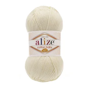 کاموا آلیزه مدل COTTON BABAY کد 62 بسته 2 عددی
