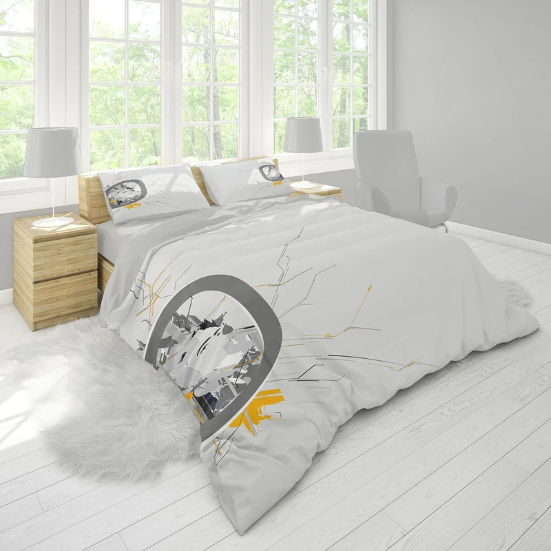 سرویس خواب 2 نفر 6 تکه مدل B071 میکروچاپ دیجیتال  