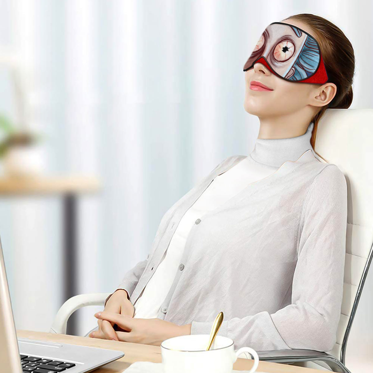 چشم بند خواب مدل Rick and Morty 21