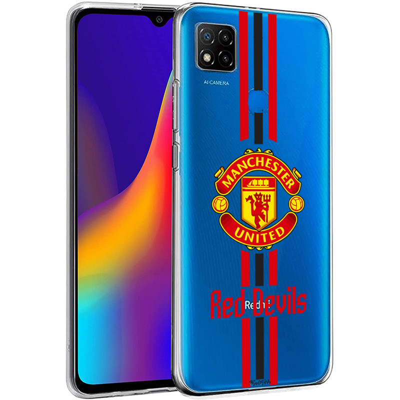 کاور مدل منچستر یونایتد مناسب برای گوشی موبایل شیائومی Redmi 9C