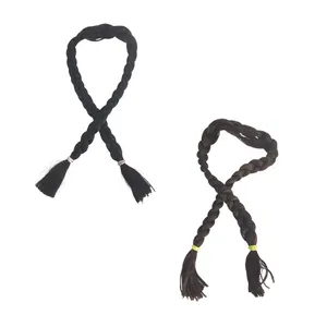 ملزومات عروسک سازی مدل موی عروسک بافت کد BAF2 مجموعه 2 عددی