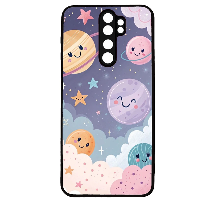 کاور قاب گارد گوشی طرح دخترانه کد 1 - TPU مناسب برای گوشی موبایل  شیائومی Redmi Note 8 pro