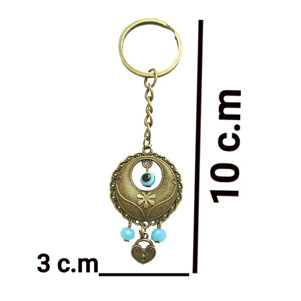 جاکلیدی دخترانه مدل چشم زخم