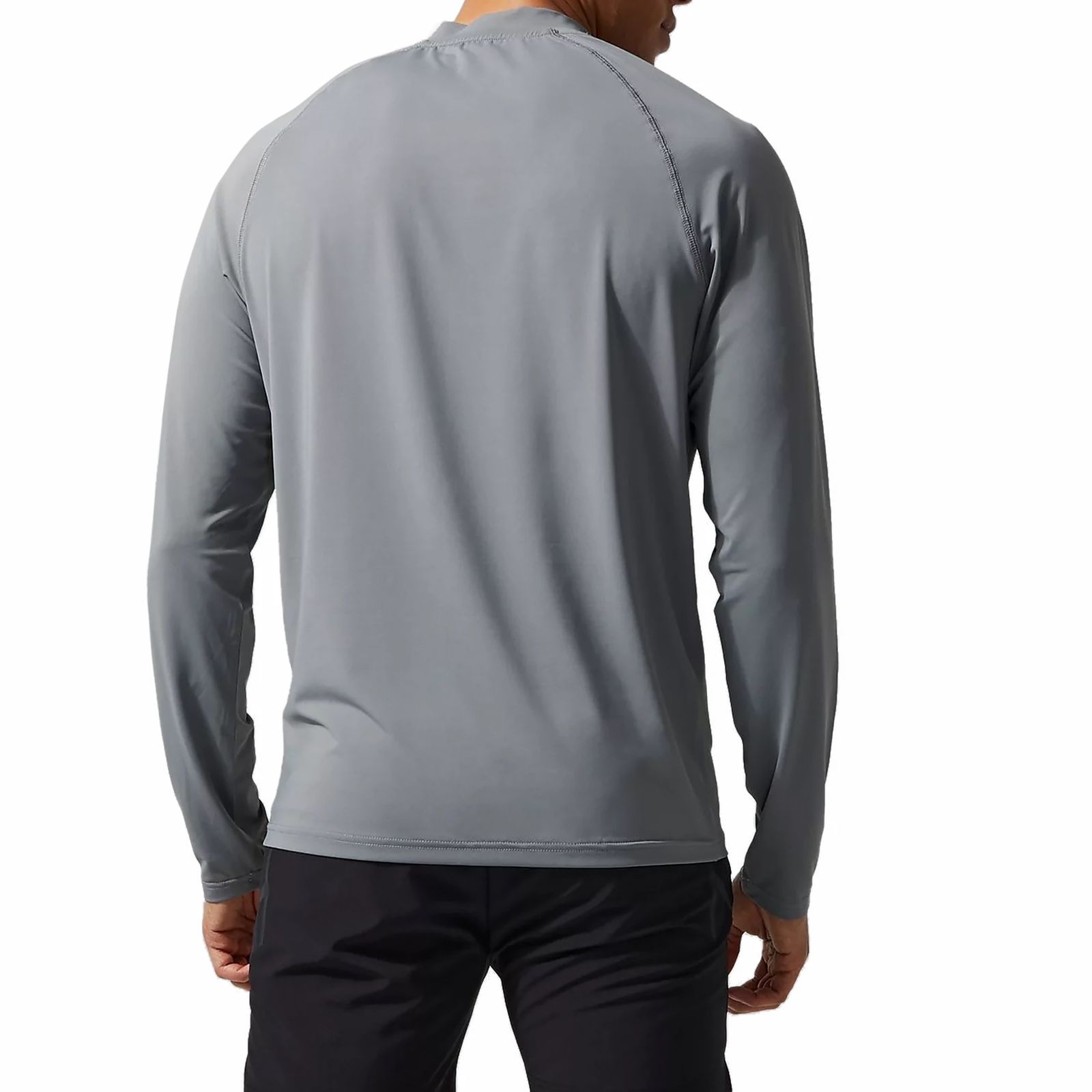 تی شرت  آستین بلند ورزشی مردانه نوزده نودیک مدل TS1968 DG -  - 5