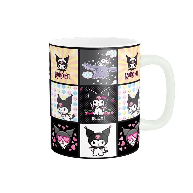 ماگ پادآفرین مدل کارتون کرومی و مای ملودی Kuromi کد PM3096